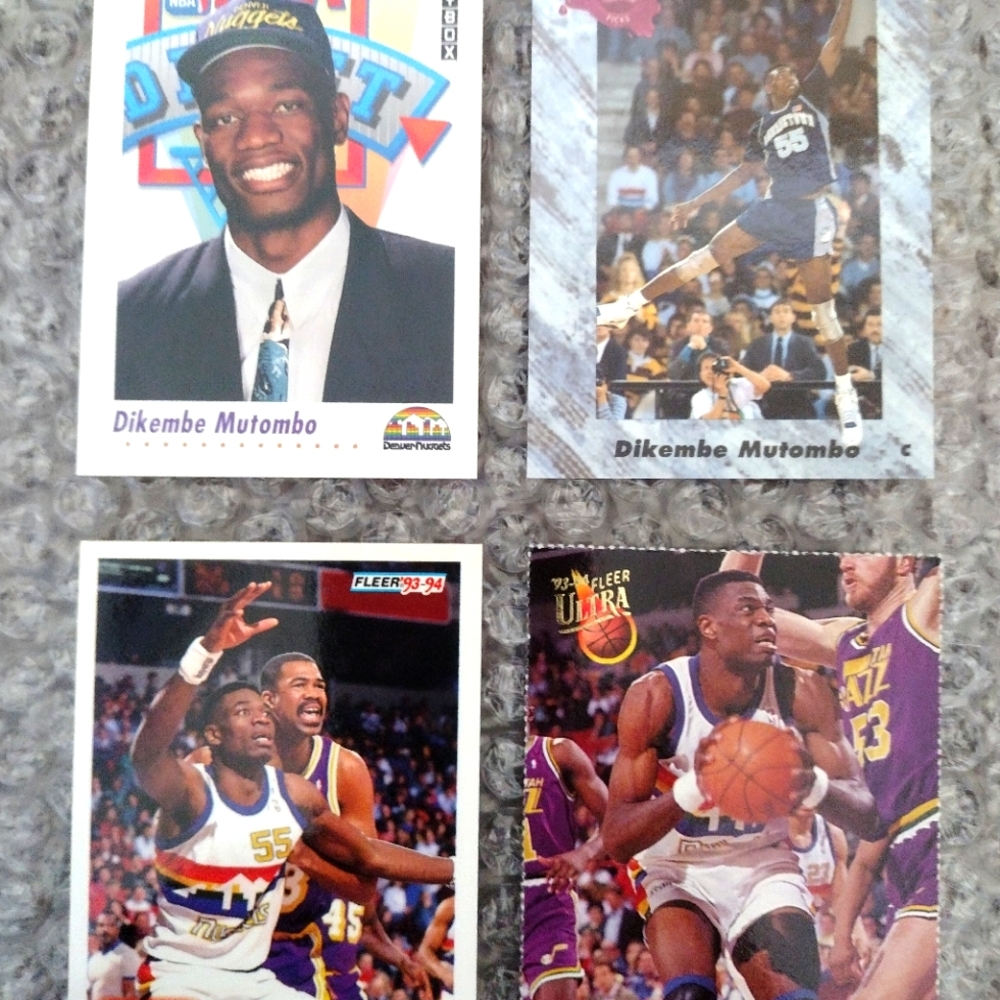 1991 SkyBox Rookie Dikembe Mutombo #516 Basketball Card